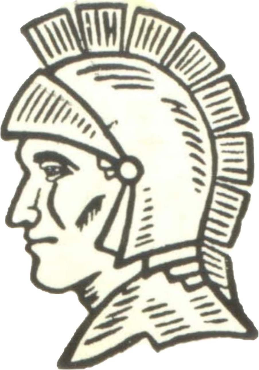 Trojan head logo from the 1960 yearbook